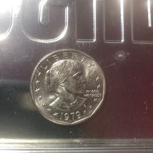Susan B. Anthony Rare Dollar Coin.